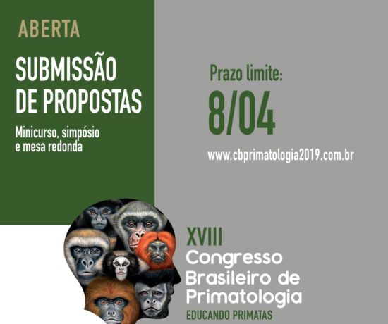 XVIII Congresso Brasileiro de Primatologia – Educando Primatas